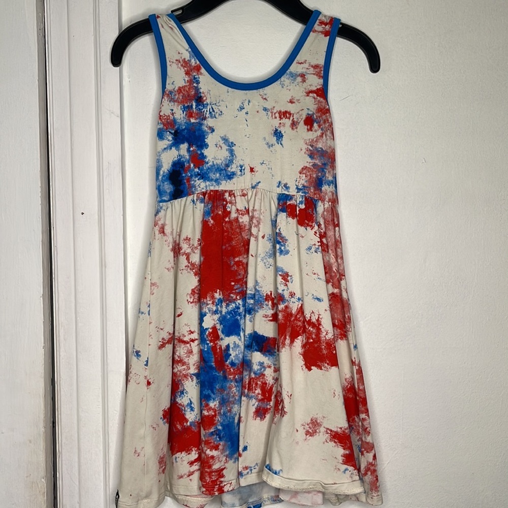 Rags to Raches Tye Die American Twirl Dress​ - Picture 3 of 3